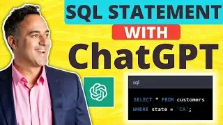 How to Write a SQL Statement with ChatGPT AI