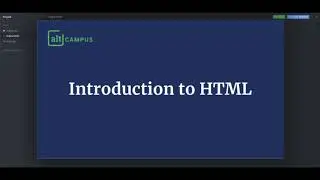 Introduction to HTML