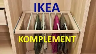 How to install Ikea pull out trouser hanger