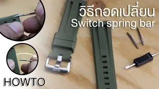 How To Remove & Install Switch Spring Bar - WISE Thailandwatch