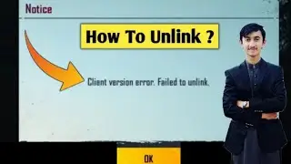 Client Version Error Failed To Unlink 1.6 Version Problem Fix | How to Fix Client Version Error PUBG