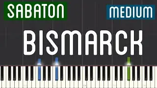 SABATON - Bismarck Piano Tutorial | Medium