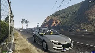 LSPDFR GTA 5 PC - Guardia Civil Trafico Dia 32 (Probando la version beta del Laguna Radar)