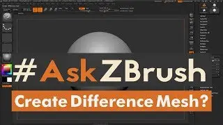 #AskZBrush: “How does Morph Target - Create Difference Mesh work?”