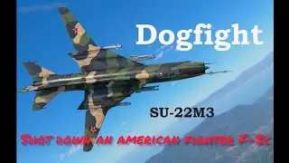 Dogfight/Shot down an american fighter F-5c/russian stormtrooper 