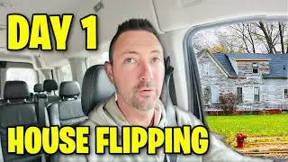 Starting a HOUSE FLIPPING Business as Total Beginners [Ep.1]