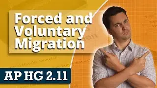 Forced & Voluntary Migration [AP Human Geography Review Unit 2 Topic 11]