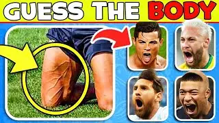 Guess BODY Song 😱💪🎵Guess INJURY, Body and Sad Moments of Football Player | Messi, Ronaldo, Mbappe