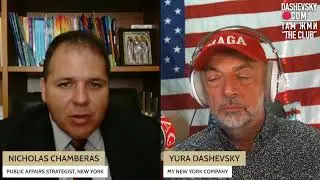 2437 LIVE WITH NICHOLAS CHAMBERAS, POLITICAL STRATEGIST (New York)