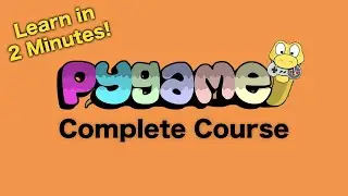 Learn Pygame in 2 Minutes – Full Course