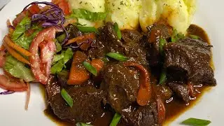 Stewed Beef Recipe (Jamaican Style) Beef Stew, Tender, Flavorful, Easy!