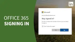Office 365 Tutorial - How to Log In
