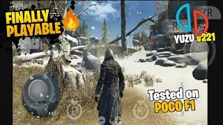 Assasin's Creed Rogue DLC Yuzu Emulator Android Fullspeed - Tested on POCO F1 + Settings!