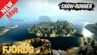 New Map Merry Flight Map FJORDS In SnowRunner