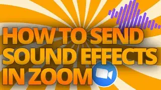 How to send Sound Effects into Zoom Meetings