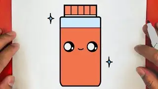 COMMENT DESSINER UNE BOISSON MIGNONNE, ÉTAPE PAR ÉTAPE, JACK DESSINS