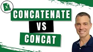 Difference Between Excel CONCAT vs CONCATENATE Functions | How and When to Use Them