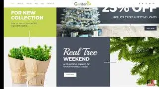 Garden Design Responsive Shopify Theme TMT | Free Template  Godfrey G