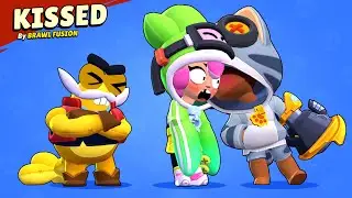 FUNNY KISS 😂 Clancy, Tentacle Bonnie, Leon the Stray | Brawl Stars Funny Pose