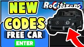 NEW ROCITIZENS CODES! *NEW CARS AND CODES* All Rocitizens Codes Roblox 2020