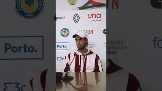 Adrian Andreev Press Conference SF Clube Tenis Porto Challenger