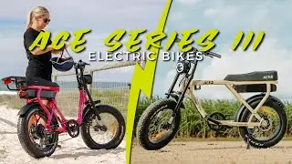 In Focus - 2024 ACE Series 3 Fat Tyre Electric Bikes Overview Ampd Bros