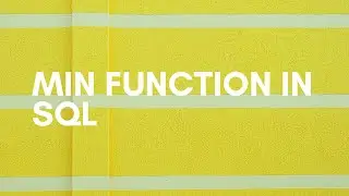 Min Function In SQL | How to use min function in sql