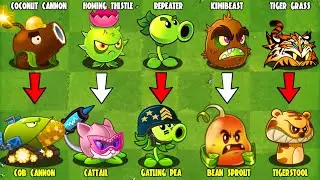 PvZ2 Discovery - Every Plants Evolution - Version 10.8.1