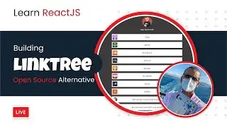 LinkTree open source alternative with ReactJS - lets learn together
