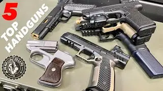 My 5 Favorite Handguns in 1 Minute #Shorts