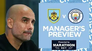 PEPS PRESS CONFERENCE | BURNLEY V MAN CITY | PREMIER LEAGUE