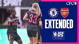 Chelsea Women 1-0 Arsenal Women | EXTENDED HIGHLIGHTS & MATCH REACTION | Chelsea USA Tour 2024