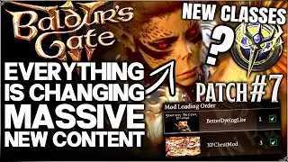 NOW is the BEST Time to Play Baldur's Gate 3 - New Classes, HUGE Content Update Patch, Mods & More!