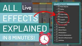 ALL Ableton Audio Effects EXPLAINED (in ONLY 8 Minutes) 😲