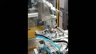 Automatic stator needle winding machine - BLDC motor manufacturing