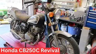 Honda CM250 Revival, Found In The Back of a Garage Wasting Away.