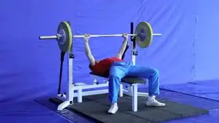 Exercise 8. Bench press lying.