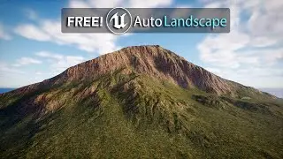 Free Unreal Engine Landscape Master Material Trailer - UE4 Realistic AutoLandscape