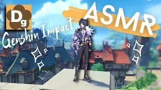 ASMR Eating and Sticky Hand Sounds in Genshin Impact - Walkthrough 2