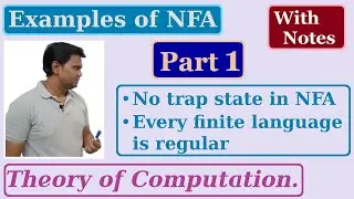 Part 1 , Examples of NFA | TOC,GATE,NET