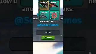 🆕 Roblox Creatures of Sonaria Codes 🚀 