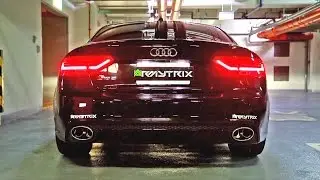 Insane Audi RS5 w/ Armytrix Cat-Back Valvetronic Exhaust Sound!