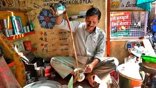 Indian Street Food - MASALA CHAI TEA LATTE, COFFEE, LASSI India