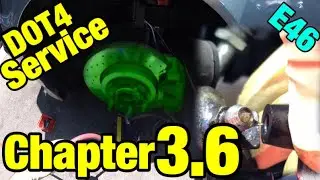 BMW 325XI E46 Brake Fluid Flush Service