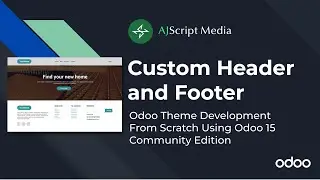 Odoo Custom Header and Footer | Odoo Theme Development Tutorial From Scratch (Part 2)