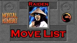 Mortal Kombat 1 (1992) - Raiden Move List