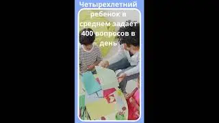 Четырехлетний ребенок в среднем задает 400 вопросов в день #facts #top #factOFF top #юмор