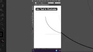 Arc Tool in Illustrator 