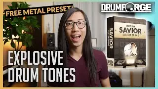 BEST ONE YET! Drumforge Savior Demo & Review (Free Preset) | Compared to Drumforge Bergstrand