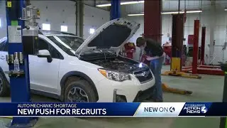 New push for recruits during auto mechanic shortage